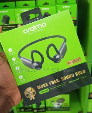 Oraimo Open Circlet 2 I Steps Tracking Open-Ear Headphones