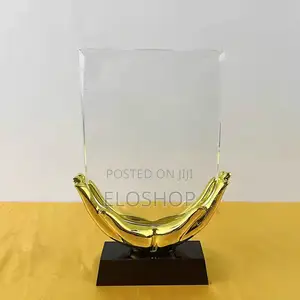 Embrace Design Glass Trophy