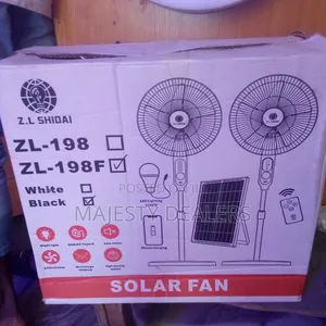 Standing Solar Fan Best Dc With Phone Charger Port Inches