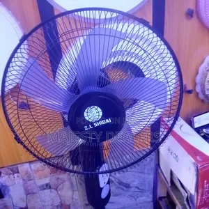 Solar Fan Powered By Sun And Electric D Standing