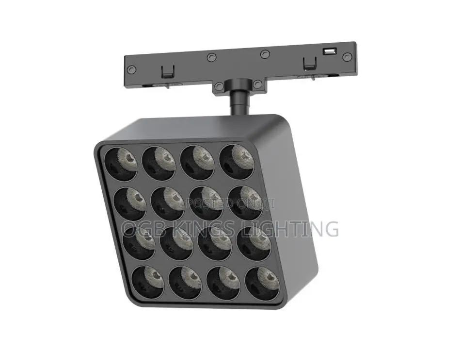 Surface Mounted Track Lights Led Lamps Magnetic Rail Ceiling