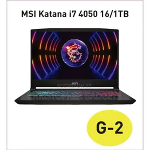 New Laptop MSI Katana 15 16GB Intel Core i7 SSD 1T