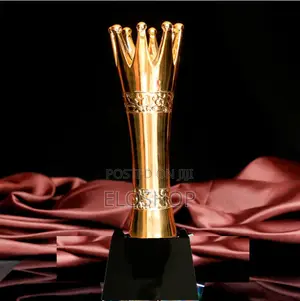 Tall Gold Crown Trophy