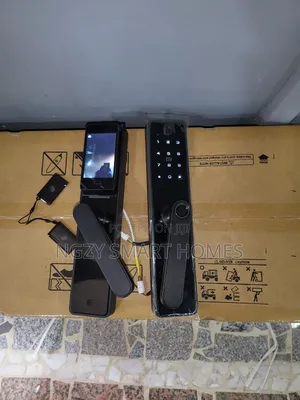 Semi Automatic Handle Tuya Lock With Camera