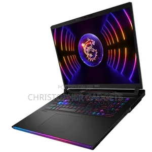 New Laptop MSI Raider GE78HX 64GB Intel Core I9 SSD 2T
