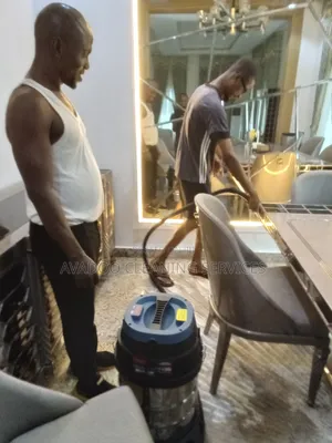 Construction Cleaning and Upholstery Service.