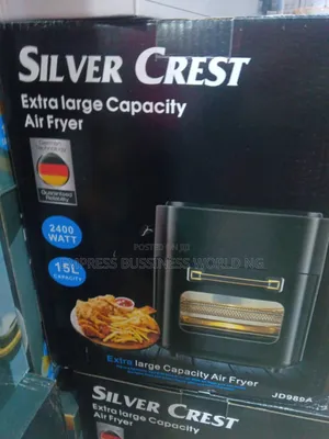 Silver Crest Extra Large Capacity Digital Air Fryer - 15 Liters