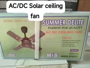Ac / Dc Solar Fan Original