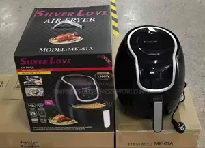 8 Liters Silver Love Quality Air Fryer