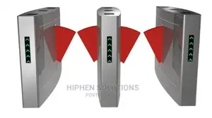 Stainless Steel Retractable Flap Barrier Gate Access Control