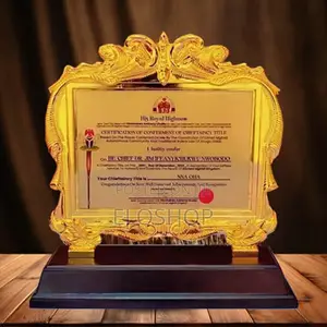 Regal Gold Plaque Trophy