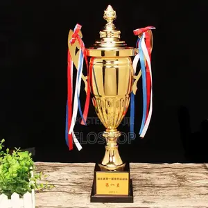 Victory Crest Metal Cup