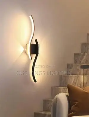 Led Strip Wall Lamp 60/Cm Remote Control Double Curve Light