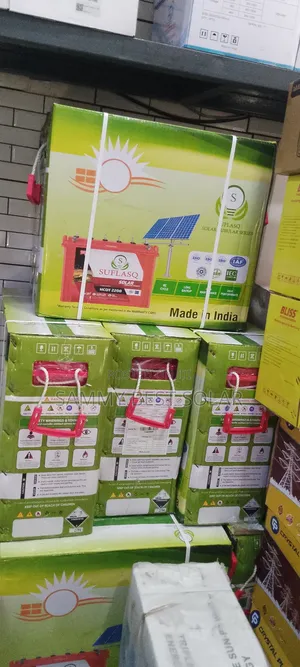 220ah 12v Suflasq Solar Tubular Battery