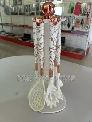 Set of Silicone Spoons for Cooking