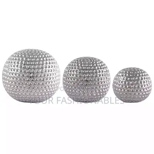 Set of Hammered Ball Decoration