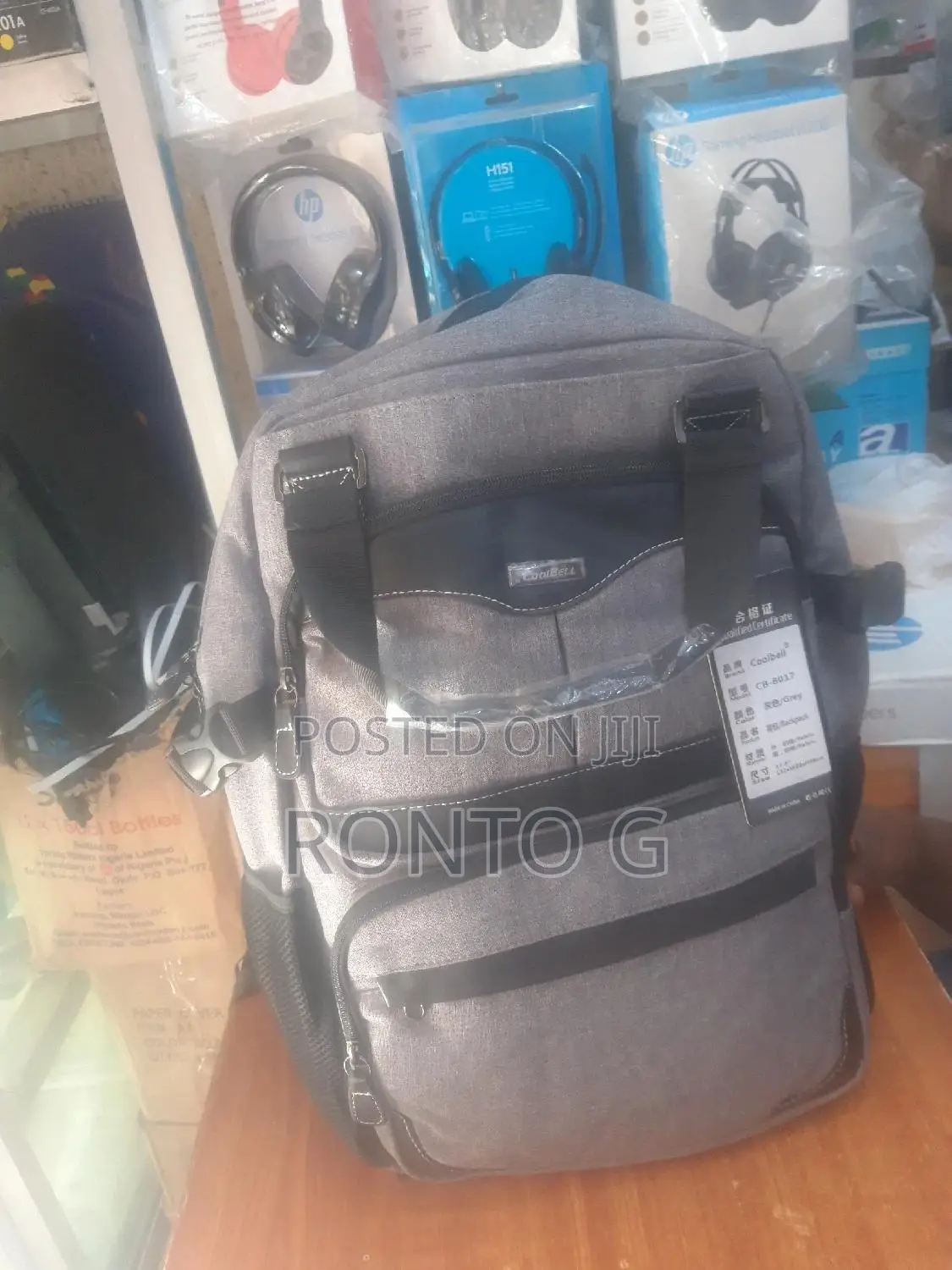 Bag Backpack With Handpack Coolbell