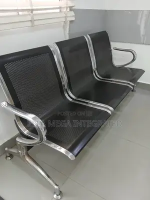 Airport Reception Chair Light Pan
