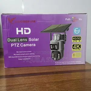 Hd 8mp Dual Lens Solar Ptz Camera