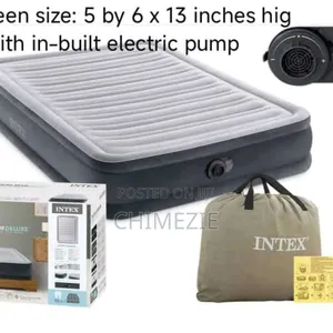 Inflatable 5 by 6 by 13inches Height Air Mattress