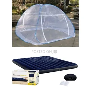 10inches 6 by 6 Air Mattress With 6 by 6 Mosquito Tent