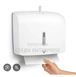 White Tissue Paper Dispenser