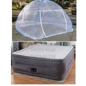 Inflatable 22inches Durabeam Deluxe Mattress With Mosquito Tent