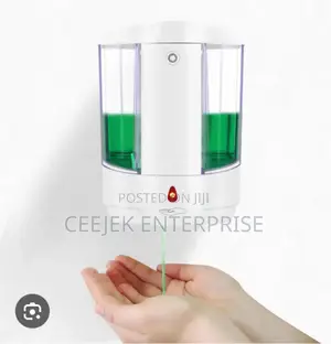 White Automatic Soap Dispenser