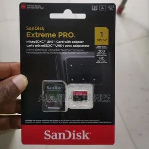 Sandisk Extreme Pro 1tb Microsdxc Uhs-i Card With An Adapter