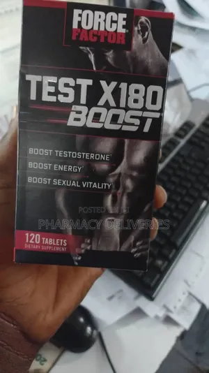Test X180 Boost – Maximum Testosterone, Energy Vitality - 120capsules