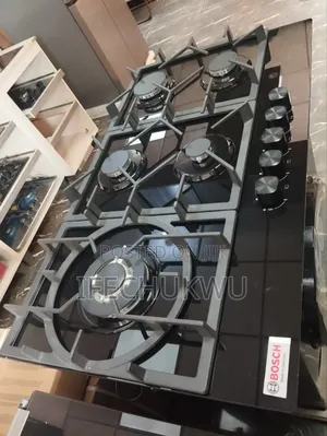 Original Bosch Built-in Luxury Automatic Gas Cooker Hob 90cm 5 Burners