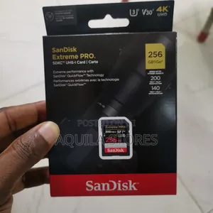 Sandisk 256gb Extreme Pro Sdxc Uhs-i Card