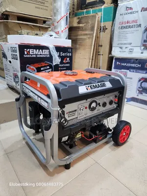 5.5kva Kemage Petrol Generator Set With 100% Copper Coil Remote Contro