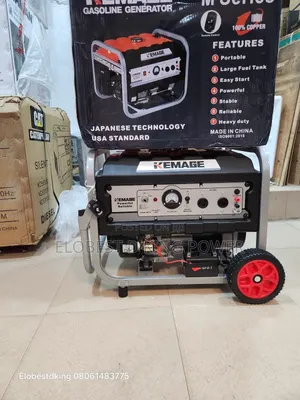 5kva Kemage Generator Set With 100% Copper Coil Remote Control