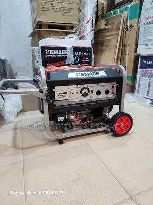 Kemage 5.5kva Generator Set With Remote Control 100% Copper Coil