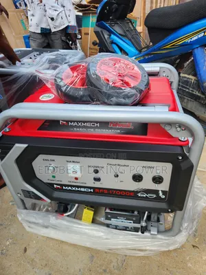 15kva Maxmech Petrol Generator Set With Key Start 100% Copper Coil