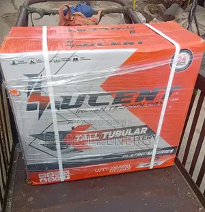 Lucent Tubular Battery 230amps//12v