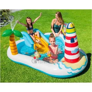 Mini Pool Play Center for Children Fun With Electric Pump