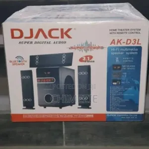 3.1 Bluetooth Home Theatre System - D3l - Black
