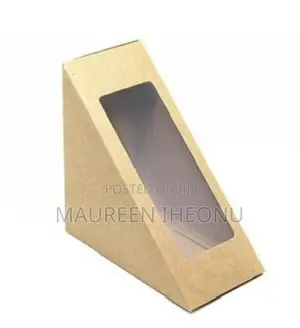 Brown Paper Sandwich Pack - 10pcs