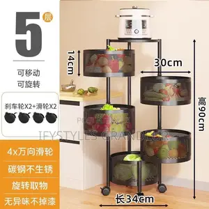 5 Step Kitchen Storage Cabinet