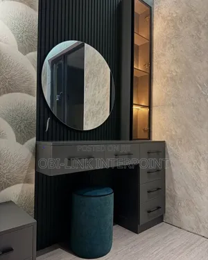 Dressing Table With Mirror and Light