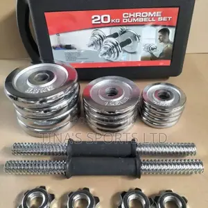 20kg Iron Chrome Dumbell