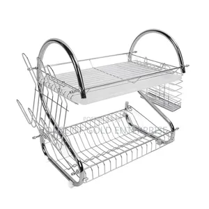 Two-tier Dish Drying Rack