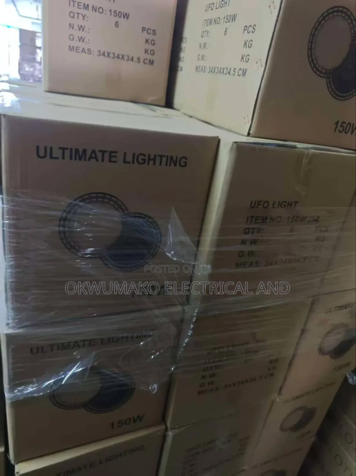 - + Fitting Light 150w