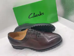 Clarks Authentic Leather Shoes – Brown