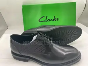 Clarks Men’S Smart Leather Shoes – Black Also Available in Brown