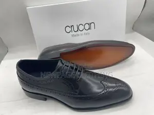 Clarks Black Full Brogues Leather Business Shoes