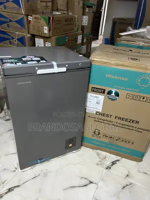 Hisense Chest Freezer 95l Fast Freezer, Silver, R600 Gas- Fc120sh