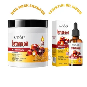 500gram Organic Batana Oil Hair Mask and 50gram Serum